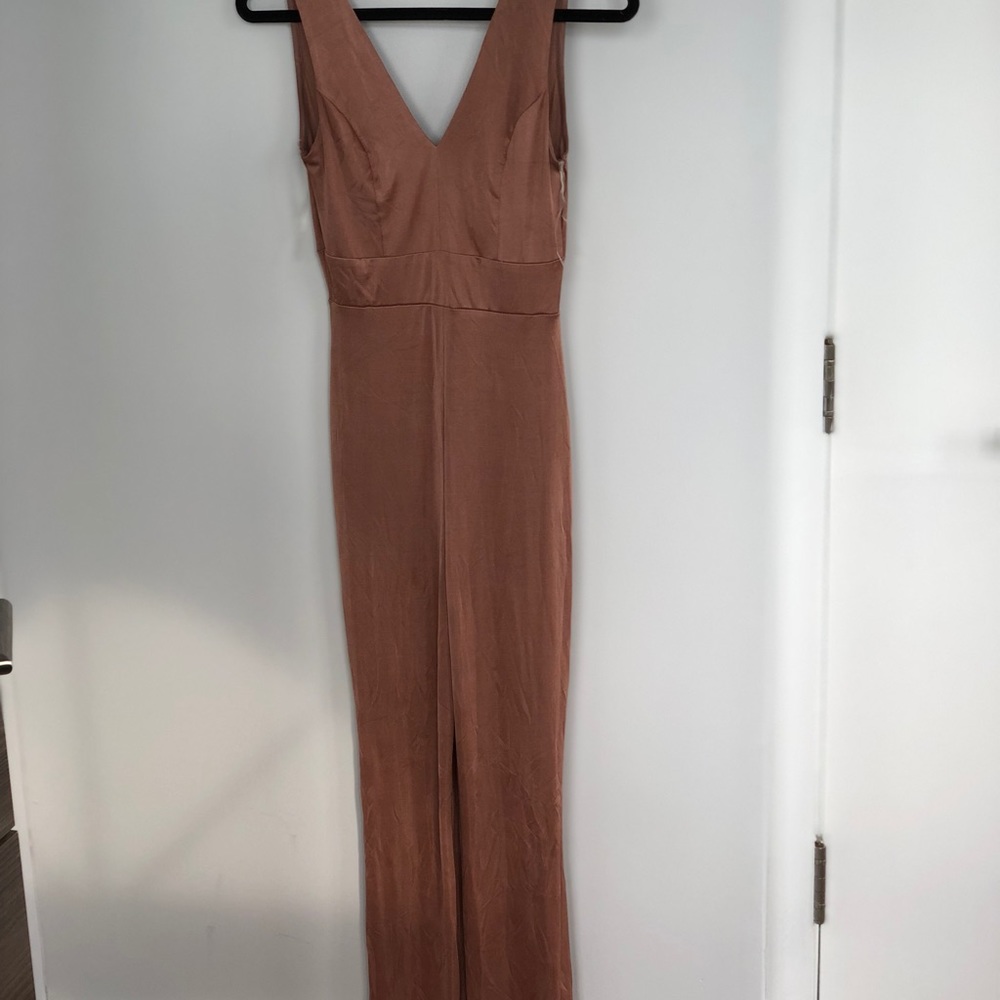 Nude jumpsuit